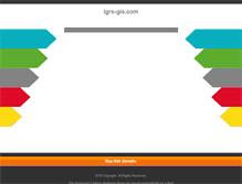 Tablet Screenshot of igrs-gis.com
